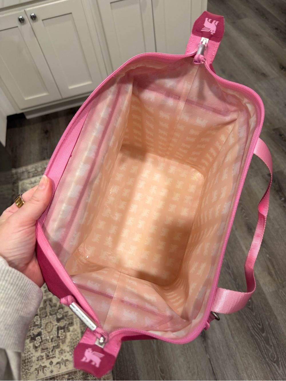 Stanley Hot Pink Insulated Tote Cooler - Picture 3 of 8
